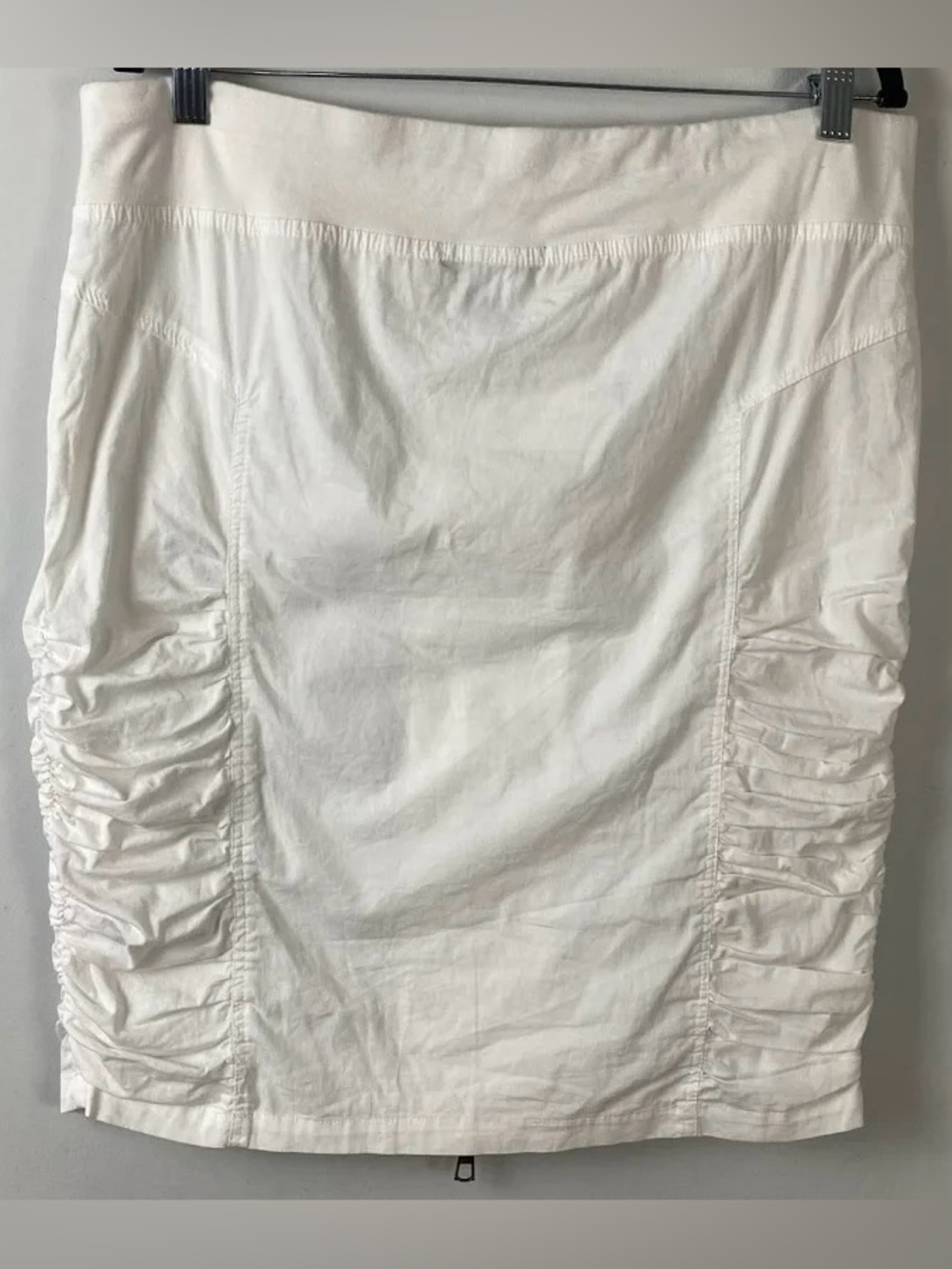 XCVI White Cotton Blend Skirt - Picture 2 of 3